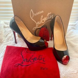 “NEW VERY PRIVE 120 PATENT” Christian Louboutin